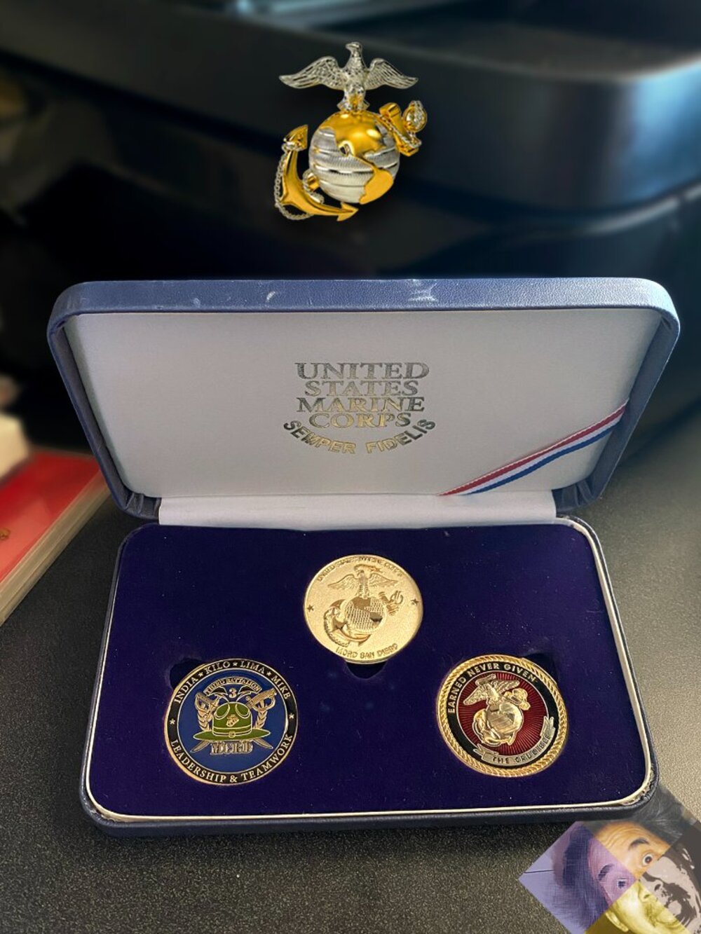 U.S. Marine Corps Challenge Coin Collection